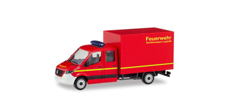 Herpa 94009 1/87 Scale Fire Brigade - Mercedes-Benz Sprinter Van Crew Cab
