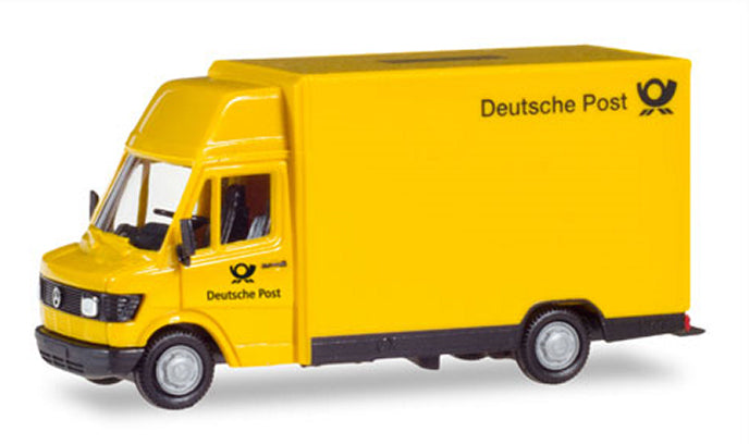 Herpa 094207 1/87 Scale Deutsche Post - Mercedes-Benz 207D Kogel Box Truck