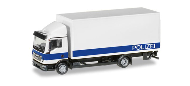 Herpa 94504 1/87 Scale Police - MAN TGL Box Truck