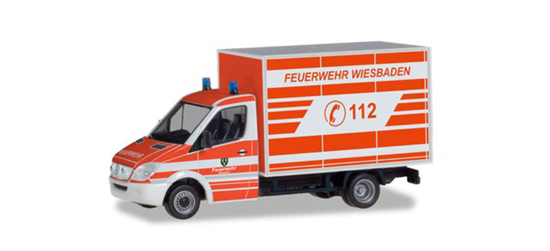 Herpa 094511 1/87 Scale Fire Service - Mercedes-Benz Sprinter Fire Department Ambulance
