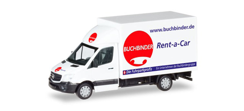 Herpa 94702 1/87 Scale Buchbinder - Mercedes Sprinter Rental Van high quality