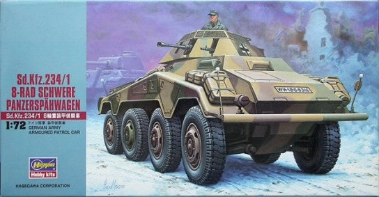 Hasegawa 31153 1/72 SdKfz 234/1 8-RAD Schwerer PzSpahWg