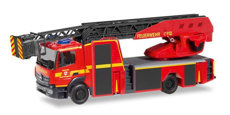 Herpa 95372 1/87 Scale Fire Service - Mercedes-Benz Atego Ladder Truck High