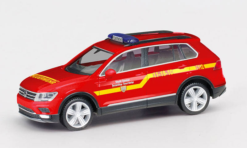 Herpa 095969 1/87 Scale Goslar Fire Department - Volkswagen Tiguan Command Vehicle
