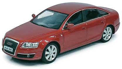 Atlas 3009923 15707 Scale Audi A6 - Assembled -- Burgundy