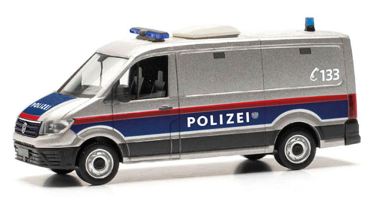 Herpa 097406 1/87 Scale Austria Polizei - Volkswagen Crafter Prisoner Transport high