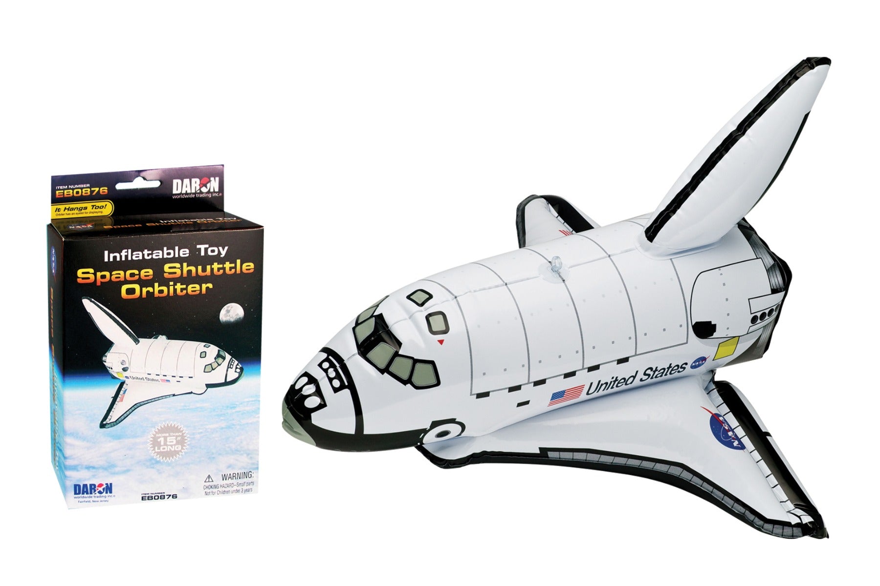 Daron Inflatibles EB0876 Space Shuttle Inflatible (**)