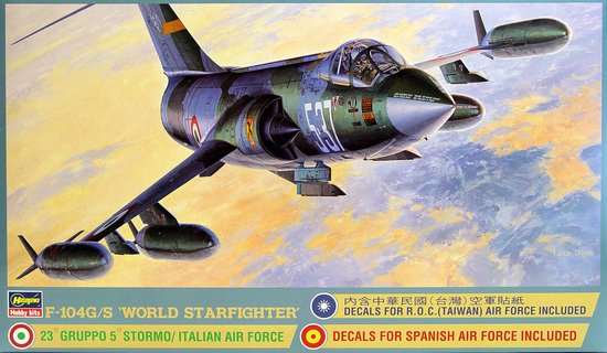Hasegawa 8061 1/32 F104G/S World Starfighter