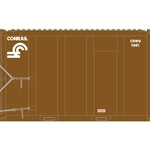 Atlas Trainman 20006054 Ho 20' Hi-Cube Msw Container Con 4Pk 2