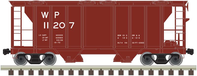 Atlas Trainman 20004173 Ho Ps2 Cvd Hopper Wp 11207