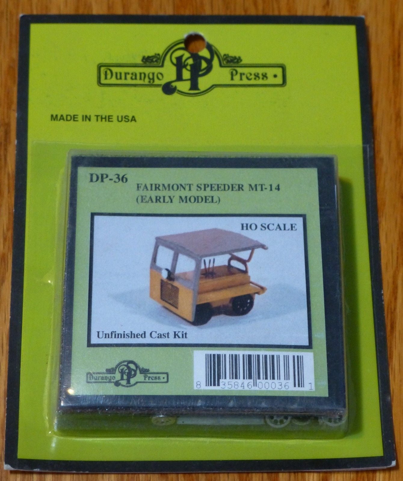 Durango Press 36 Ho Fairmont Speeder Mt-14