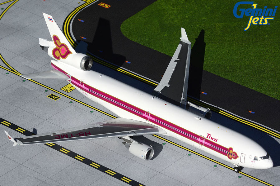 Gemini Jets 1/200 G2THA495 Gemini200 Thai Md-11 1/200 Reg#Hs-Tme 1990'S Royal Orchid