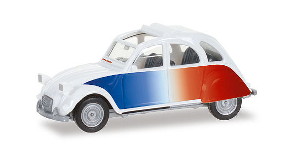 Herpa 28783 1/87 Scale Cocorico - Citroen 2 Cv All Or