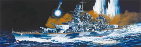 Dragon Models 1040 1/350 German Scharnhorst Battleship 1943 (Re-Issue)