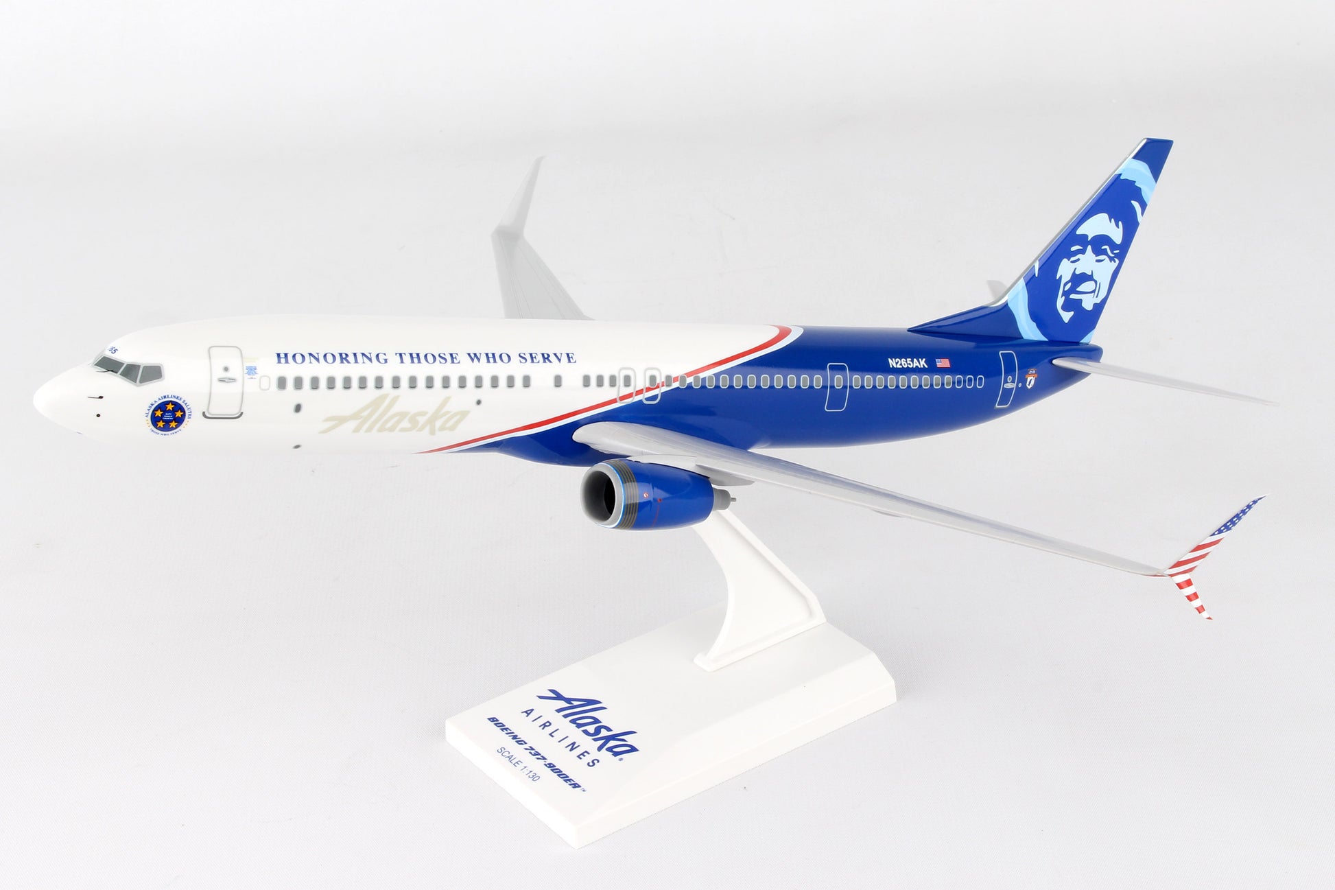 Skymarks SKR917 Skymarks Alaska 737-900 1/130 Veterans
