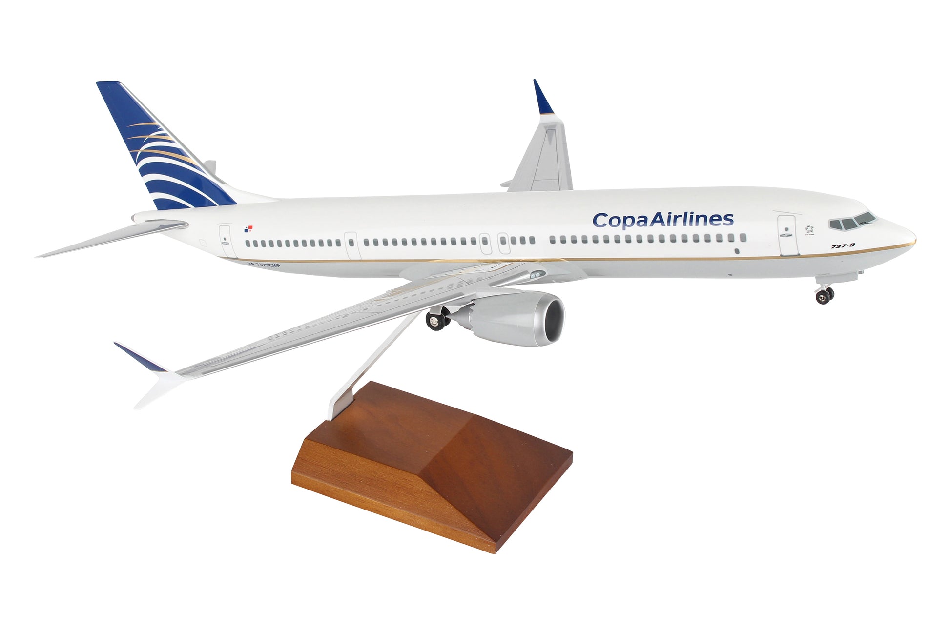 Skymarks Supreme SKR8264 Skymarks Copa 737-Max9 1/100 W/Wood Stand & Gear