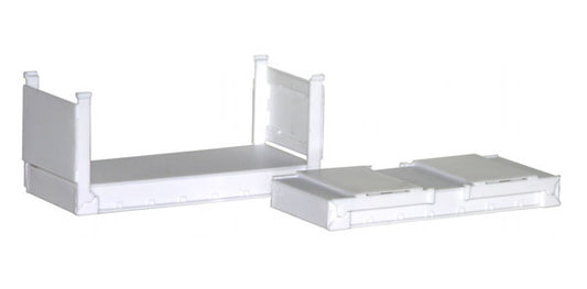 Promotex 5460 1/87 Scale 20' Stackable Flat Containers