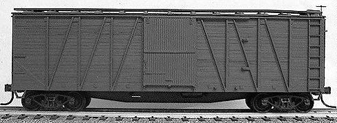 Accurail 4300 Ho 40' Ob Boxcar W/Se Undec