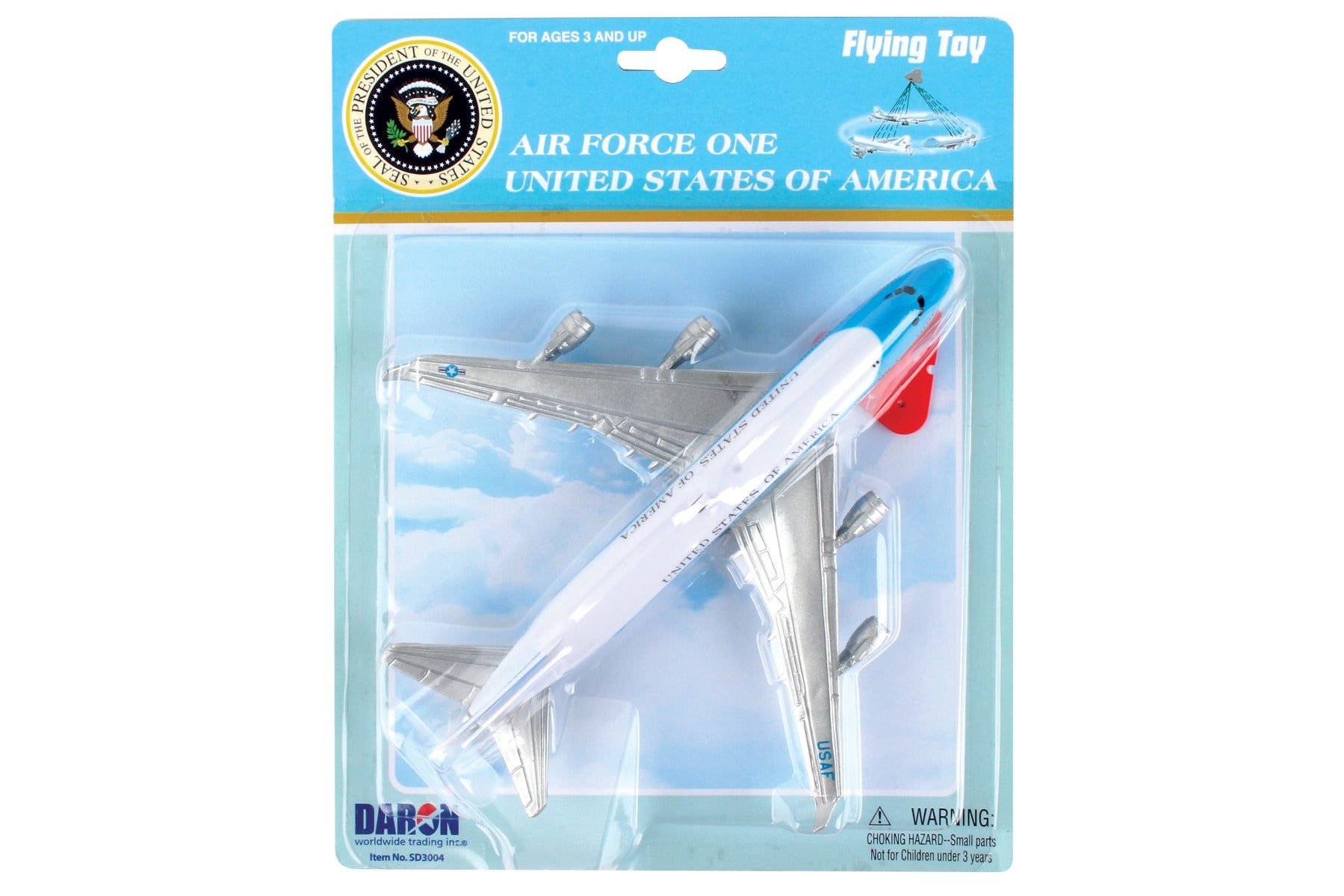 Daron SD3004 Air Force One Flying Toy On A String