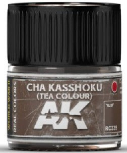 AK Interactive RC335 Real Colors: Cha Kasshoku Acrylic Lacquer Paint 10ml Bottle