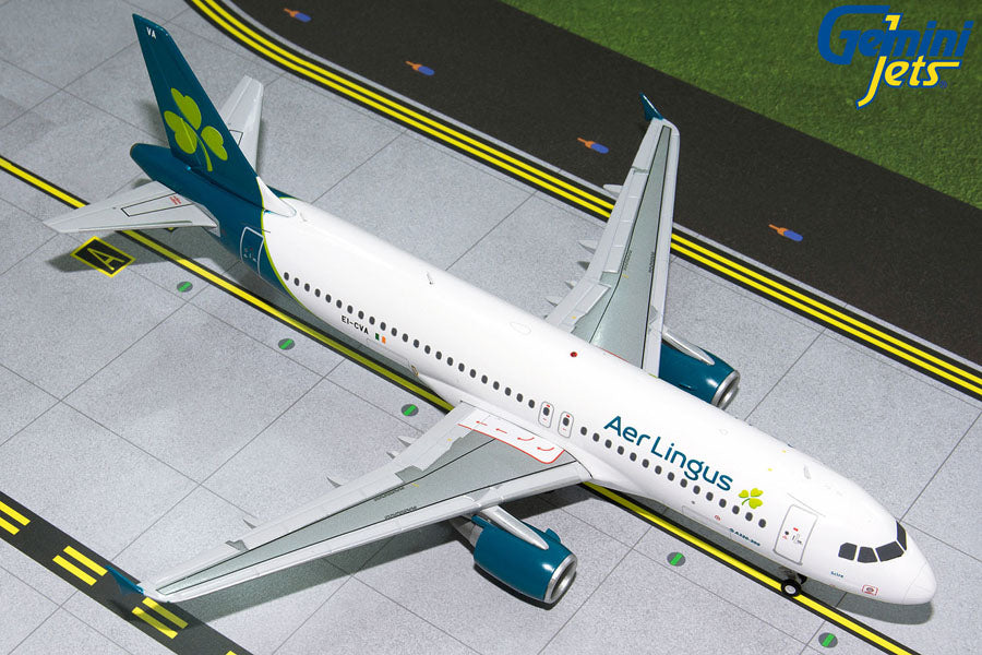 Gemini Jets 1/200 G2EIN831 Gemini200 Aer Lingus A320 1/200 New Livery Reg#Ei-Cva