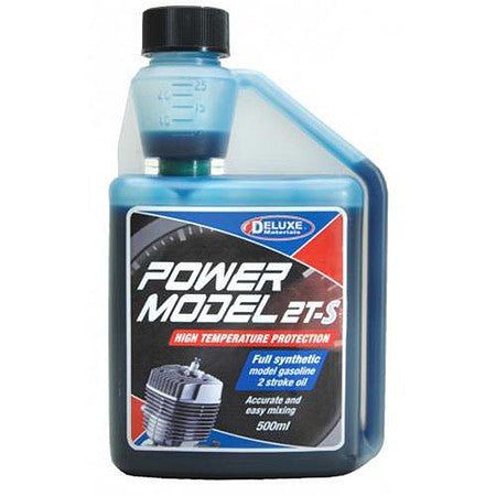 Deluxe Materials lu01 All Scale Power Model 2T-S 2-Stroke Oil -- 16.9oz 500ml