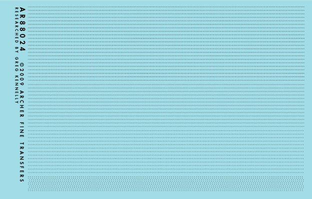 Archer Fine Transfers 88024 Surface Details: N 7/8" Head Dia. Rivets