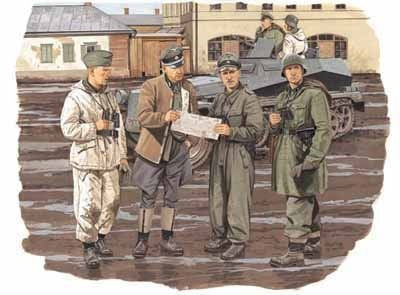 Dragon Models 6144 1/35 Commanders Conference Kharkov 1943 (4)