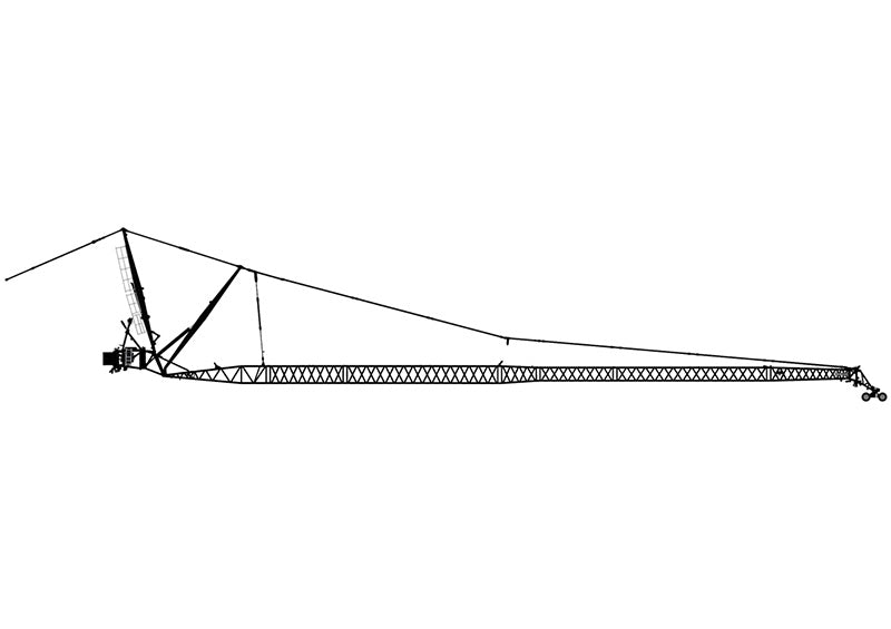 WSI 76063 1/50 Scale Luffing Fly Jib