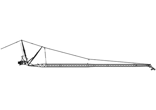 WSI 76063 1/50 Scale Luffing Fly Jib