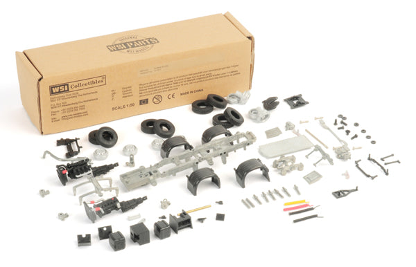 WSI 10-1017 1/50 Scale Scania 6x2 Chassis Model Kit Build you own