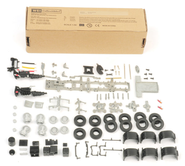 WSI 10-1019 1/50 Scale Scania 8x4 Chassis Model Kit Build you own
