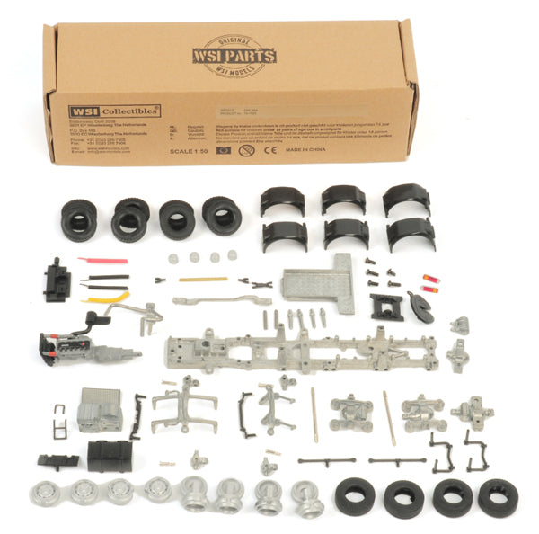 WSI 10-1023 1/50 Scale DAF 8x4 Chassis Model Kit Build you own