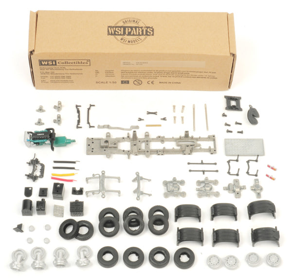 WSI 10-1141 1/50 Scale Volvo 8x4 E Chassis Model Kit Build you