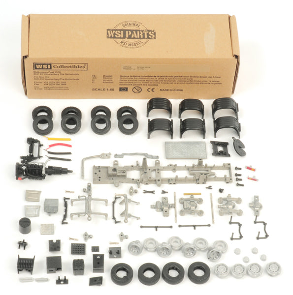 WSI 10-1143 1/50 Scale Scania 8x4 E Chassis Model Kit Build you