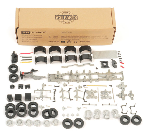 WSI 10-1152 1/50 Scale DAF 10x4 G Chassis Model Kit Build you
