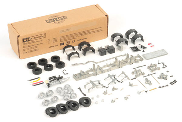 WSI 10-1155 1/50 Scale MAN 10x4 H Chassis Model Kit Build you
