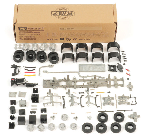 WSI 10-1158 1/50 Scale Scania 10x4 H Chassis Model Kit Build you