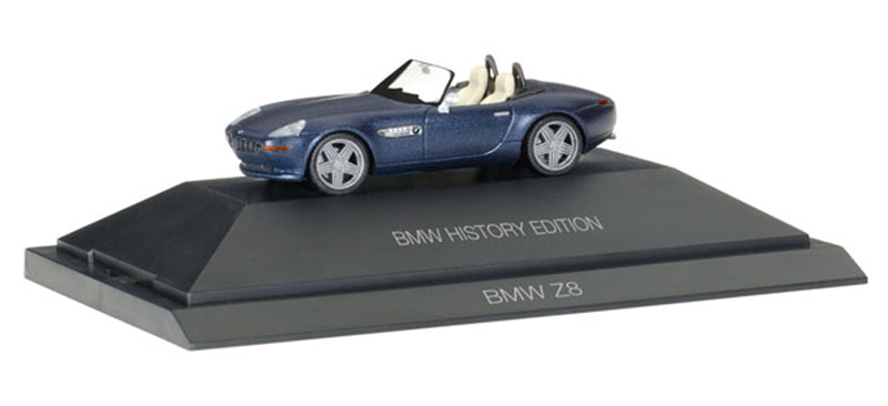 Herpa 102063 1/87 Scale BMW Z8 Convertible - BMW History Edition high