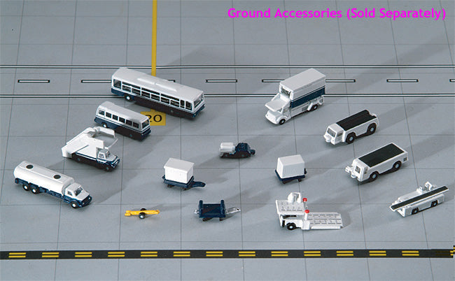 Gemini Jets 1/400 GJARPTSETA Gemini 14 Piece Ground Accessories Set 1/400