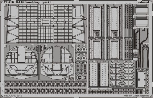 Eduard 72516 1/72 Aircraft- B17G Bomb Bay for RVL (D)