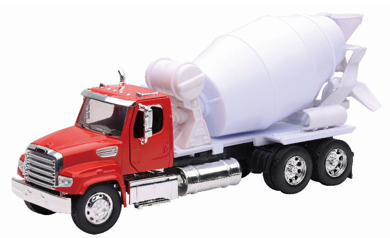 New-Ray 11013 1/32 Scale Freightliner 114SD Cement Mixer Features: Opening doors Rotating