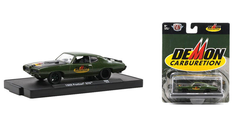 M2Machines 11228-86-B 1/64 Scale Demon - 1969 Pontiac GTO