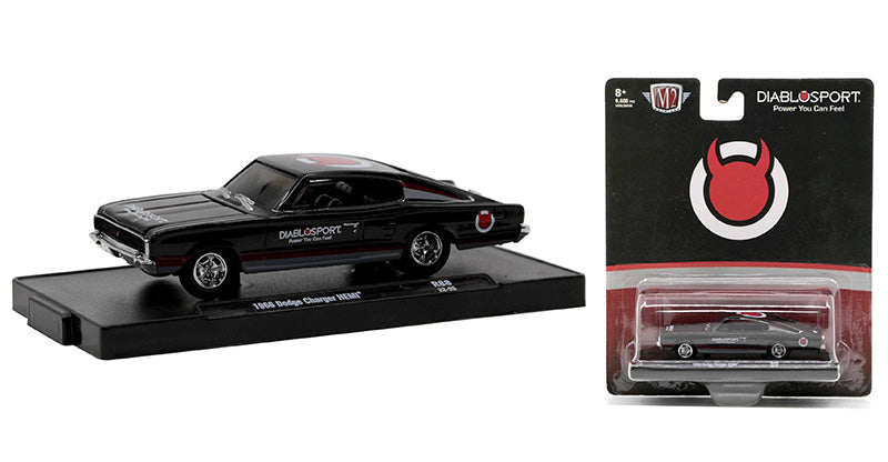 M2Machines 11228-88-D 1/64 Scale Diablosport - 1966 Dodge Charger HEMI
