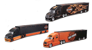 Maisto 11516-CASE 1/64 Scale Harley-Davidson Haulers 6-Piece Case
