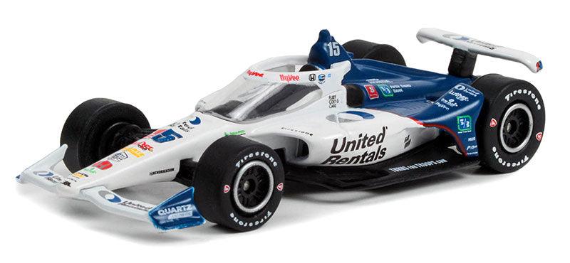 Greenlight 11537 1/64 Scale #15 Graham Rahal - 2022 NTT IndyCar Series