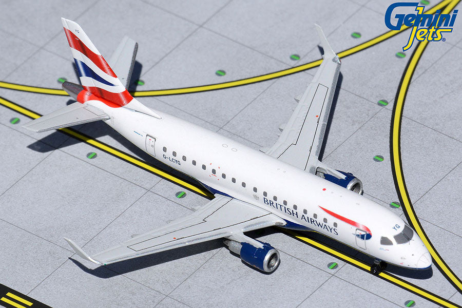 Gemini Jets 1/400 GJ1517 Gemini British Cityflyer E170 1/400 Reg#G-Lcyg (**)