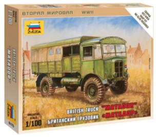 Zvezda 6175 1/100 WWII British Matador Truck (Snap)