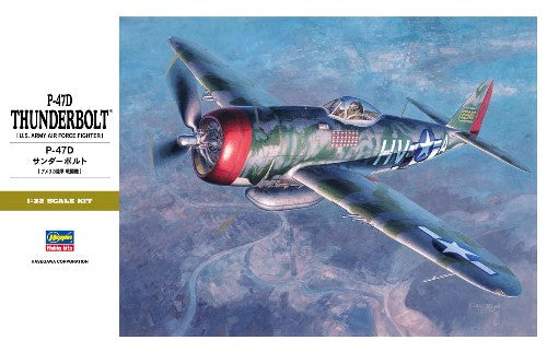 Hasegawa 8077 1/32 P47D Thunderbolt USAAF Fighter