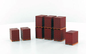 WSI 12-1002 1/50 Scale 30 Pallets of Red Brick